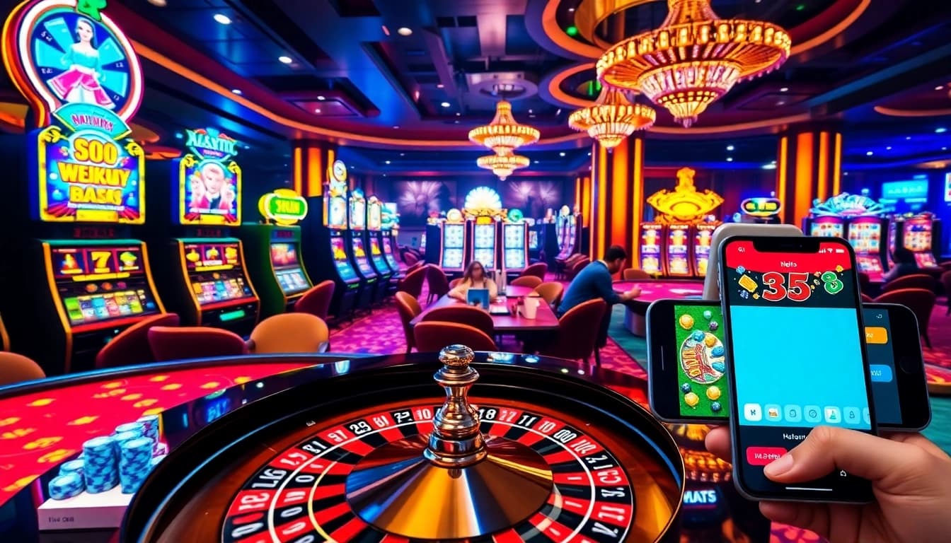 Winning at https://s8hn.com/ with excitement at a lavish casino table featuring vibrant betting action.
