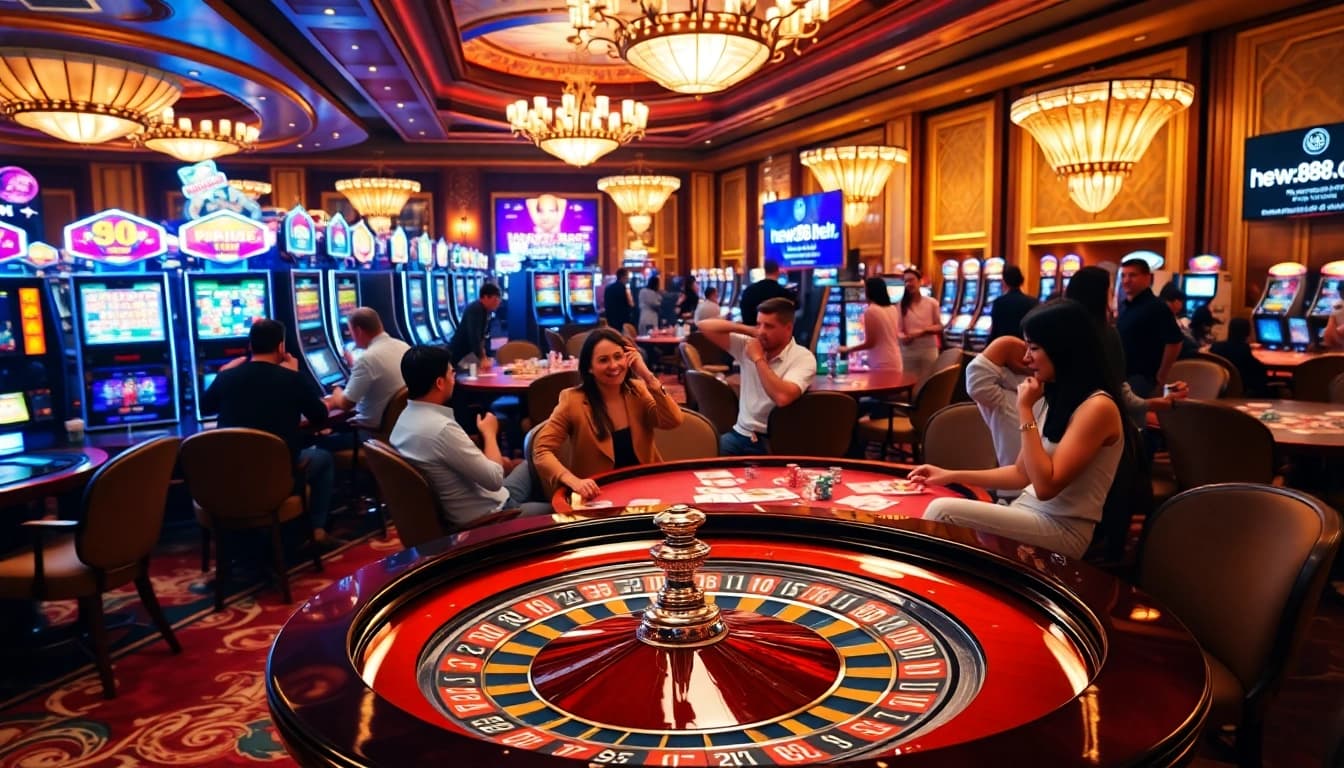 Experience thrilling moments at https://new88.help/ with vibrant casino games and engaging players.