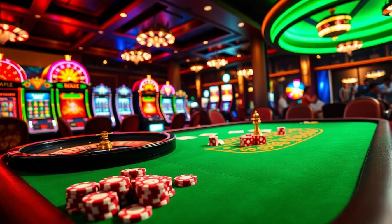 Experience the excitement of gambling at Rik vip with intense poker action, vibrant slots, and thrilling roulette.