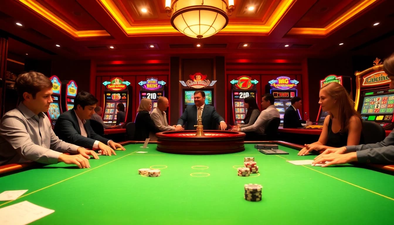 Experience the thrill of winning with the sepuhplay link at an exciting casino gaming table.