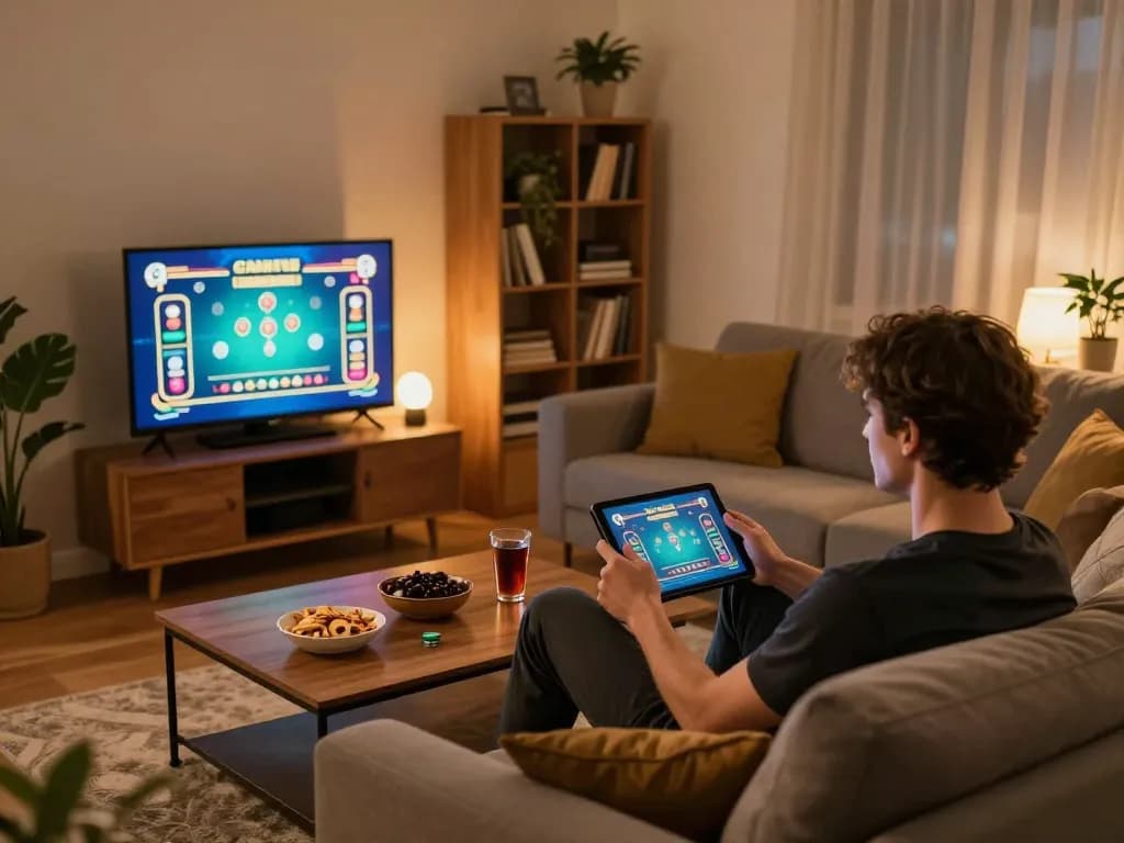 Engaging in online gaming at gem88 with a live dealer blackjack experience.