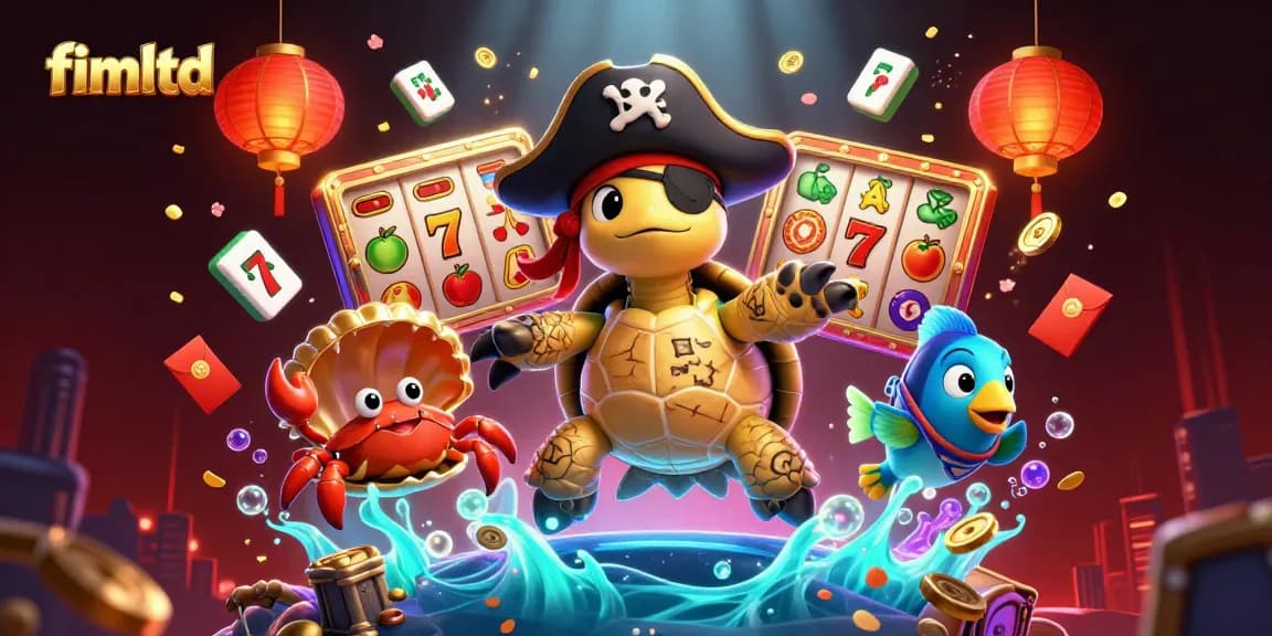 Experience thrilling gameplay with fimltd in a vibrant casino scene featuring a piñata of excitement.