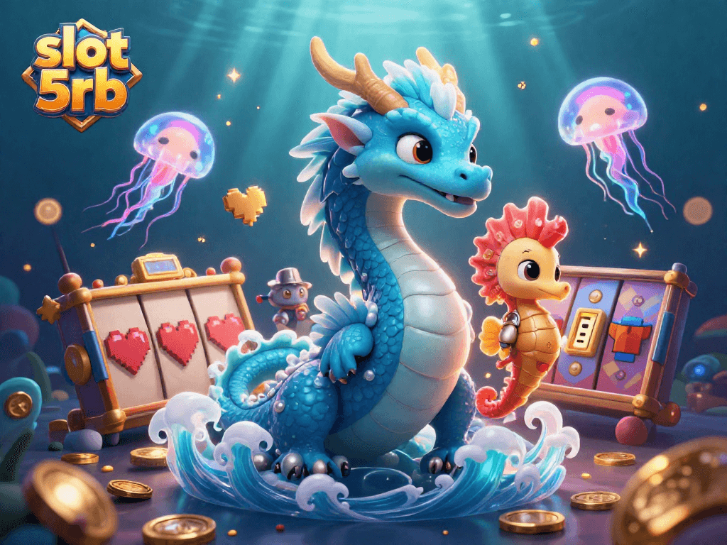 Experience thrilling slot 5rb action surrounded by magical sea creatures and vibrant game elements.
