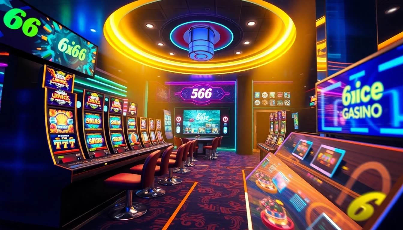 Exciting online gaming experience at 66club featuring vibrant visuals and dynamic gaming interface.