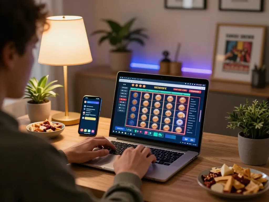 Engaging online gaming experience showcasing Canada online casinos with vibrant slots interface.