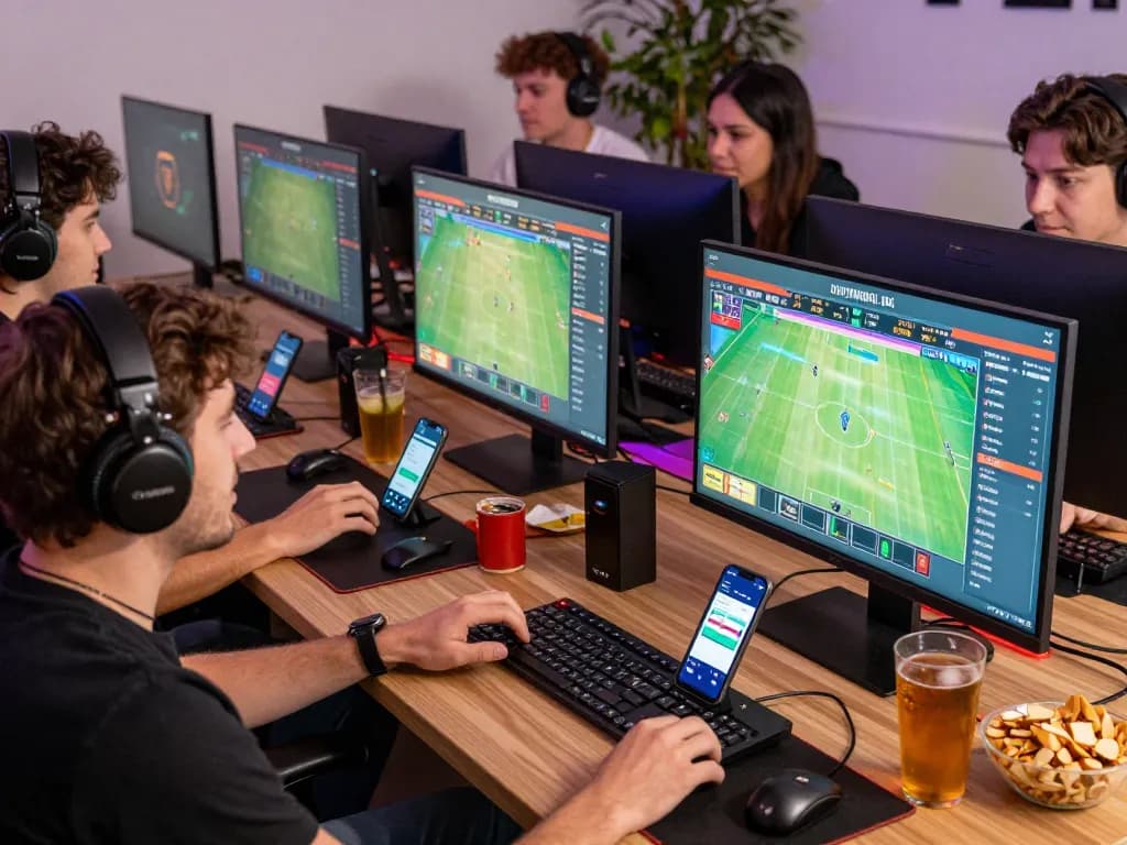 Engaging online gaming atmosphere with friends betting at tv88 top platform.