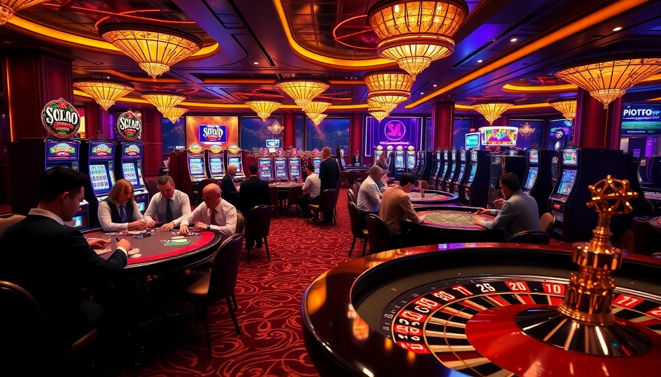 Experience the excitement of SODO Casino with thrilling games and luxurious tables.