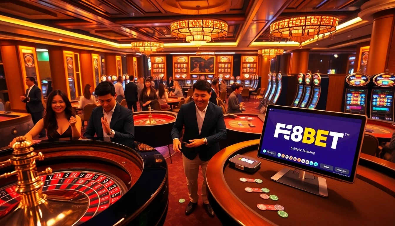 Experience the thrill of gambling at F8BET while playing on elite casino games like slots and poker.