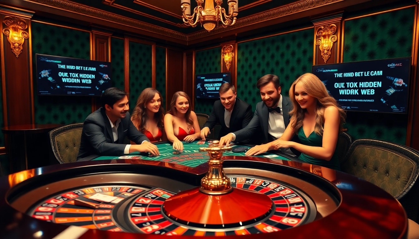 Engage with the allure of hidden wiki dark web gambling at a luxurious casino.