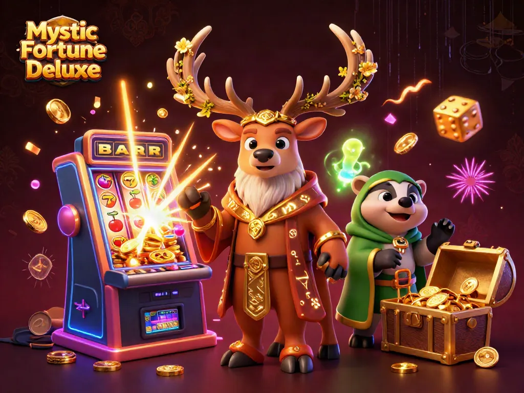 เล่นสล็อต Mystic Fortune Deluxe พร้อมฟีเจอร์โบนัสและแจ็คพอตมากมาย