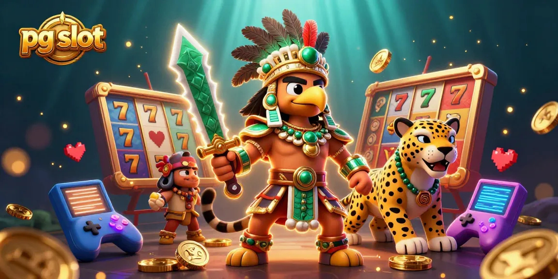Spin the reels in vivid 3D action with pg slot featuring symbolic Aztec warriors for big wins!