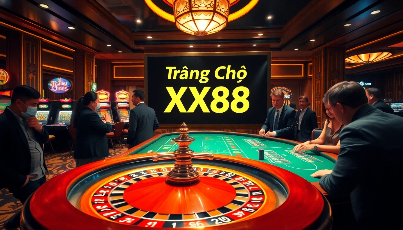 Experience the thrill of Trang Chủ XX88 with lively casino games and vibrant players.